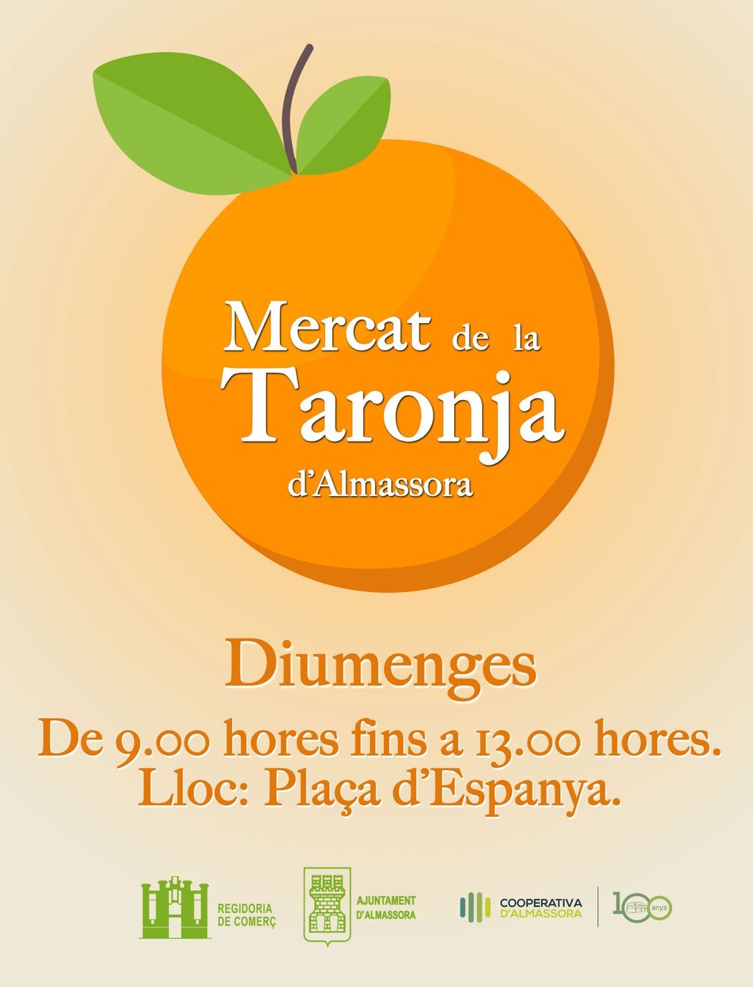 Almassora abre el IX Mercat de la Taronja en apoyo de la agricultura local